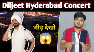 Diljit Dosanjh Hyderabad Concert Superhit [upl. by Akcimat666]