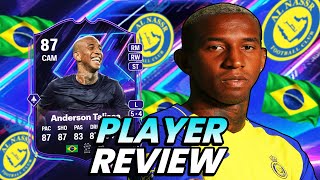 WTF IS THIS CARD😱 87 FLASHBACK TALISCA SBC PLAYER REVIEW  FC 25 Ultimate Team [upl. by Eniamerej934]