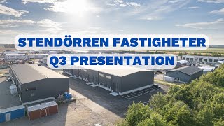 Stendörren Fastigheter  Q3 Presentation 2023 [upl. by Harvison]