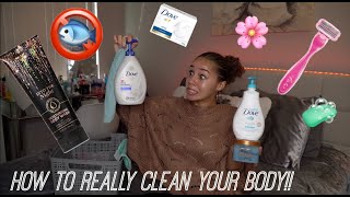 MY UPDATED IN SHOWER HYGIENE ROUTINE MUST WATCH [upl. by Acirne197]