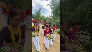 Tharu culture Tharu song❤️ [upl. by Llerol49]