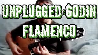 GODIN GUITAR UNPLUGGED  Flamenco Verdiales  Ben Woods [upl. by Nuahsyt]