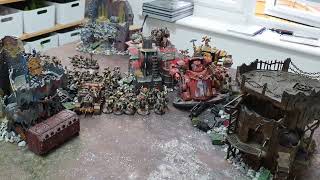 Orks vs World Eaters 10th edition Warhammer 40k battle report [upl. by Varini]