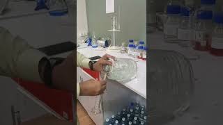 Checking Hardness of Distilled Water watertesting [upl. by Ecirtel]