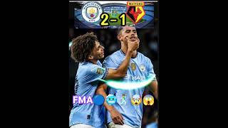 Man City vs Watford 21 Highlights amp Goals 🔵🕺shorts mancity football viralvideo haaland trend [upl. by Gnouv]