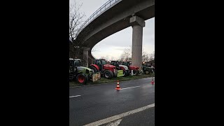 Demo der Landwirte im Ahrtal  16 Februar 2024 [upl. by Oza]