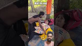 Flood discharge🤣❤️trending funny couple tiktok [upl. by Dixil992]