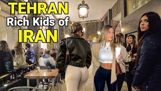 Rich Kids of IRAN  The Richest Neighborhoods in Tehran 2023 Walking Vlog ایران [upl. by Rentsch]