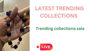 siribhanu collections store address to order 9030666577 jewellery live youtube beads pearls [upl. by Ademla274]