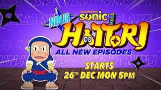 Ninja Hattori on Sonic  All new episodes start Mon 26th Dec onwards every MonFri at 5 PM [upl. by Mima]