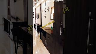 hotel room interior design work Lucknow furniture hoteldesign hotelrooms bedroom vairalreels [upl. by Ahsiakal]