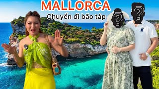 Đảo Ngọc Mallorca Tây Ban Nha chào đón 2 Nhân Vật đặc biệt vượt qua bão Yagi  MALLORCA SPAIN [upl. by Corley]