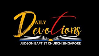 Daily Devotions  Saya Ye Wint LattJBCS23Oct2024 [upl. by Intyre158]