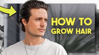 6 Steps To Grow Your Hair  What I Learned With 0 Haircuts  Mens Hair 2021 [upl. by Anivad]