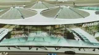 New Airport Terminal in Almaty [upl. by Clausen]