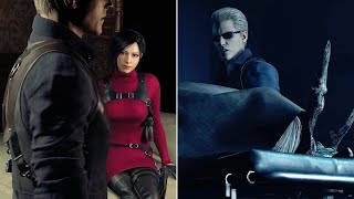 Wesker saves Ada amp Krauser  Resident Evil 4 Separate Ways [upl. by Lletnwahs]