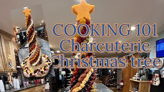 COOKING 101 CHRiSTMAS CHARCUTERiE TREE [upl. by Ahsikat]