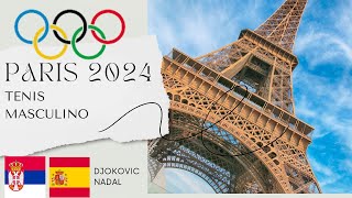 DJOKOVIC X NADAL SERVIA X ESPANHA OLIMPIADAS AO VIVO paris2024 olimpiadas2024 [upl. by Osana]