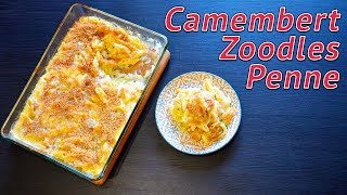 Creamy Camembert Pasta With Zoodles [upl. by Erle]