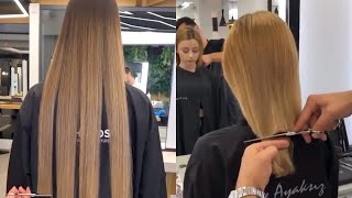 Cheveux long  miLong pour femme 💇‍♀️ idées de coiffure tendances 2021 [upl. by Akenihs]