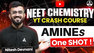 Amines Class 12 One Shot  Organic Chemistry  NEET 2024  Nitesh Devnani [upl. by Leber]