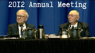 2012 Berkshire Hathaway Annual Meeting Full Version [upl. by Sheryl673]