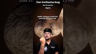 Post Fertilization Song Part 3  Human Reproduction NEET  Dr Shubham Muley [upl. by Gabriella987]