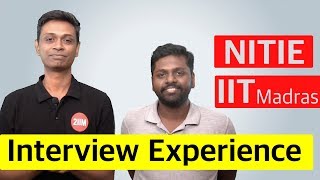 NITIE  IIT Madras  Interview Experience  WAT  GD  PI Series [upl. by Mcgurn]