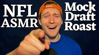 Roasting everyone who fell for the fake mock draft video asmr [upl. by Inez]