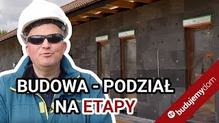 Najrozsądniejszy podział budowy domu na etapy Jak szybko budować dom [upl. by Nirb]