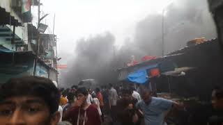 narayan nagar ghatkopar west got fire [upl. by Hannon]