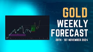 GOLD Weekly Forecast  Breakdown  28th  1st November 2024 [upl. by Deehahs]