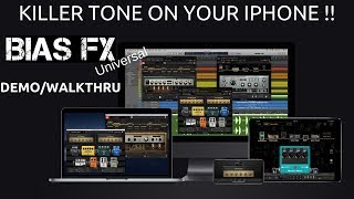 Bias FX Universal Mobile Tutorial  Positive Grid  Steve Stine [upl. by Ear761]