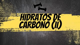 Hidratos de Carbono 2da Parte [upl. by Ecnarwal]