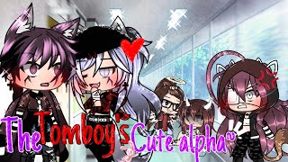 🐺The tomboy and her cute Alpha❤️ORIGINAL gachalife GLMM [upl. by Yerahcaz]