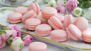 French Macaron Recipe  ALL the Tips and Tricks [upl. by Ettenauq]