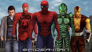 SpiderMan  All Suits amp Costumes 2002 [upl. by Hallam]