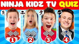 Ninja Kidz TV Song Quiz 🥷 Payton Delu Bryton Ashton Paxton [upl. by Mauchi707]