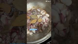 Stir fry baby squid’s subscribe views like share yummy youtubeshorts [upl. by Tine]