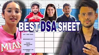 Which is The Best DSA Sheet Love Babbar vs Striver vs Apna College [upl. by Niuqaoj568]