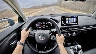 2023 Honda HRV EXL AWD  POV Driving Impressions [upl. by Aiciled]