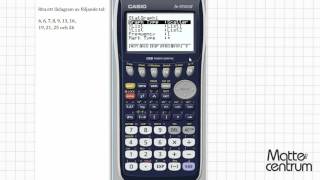 Lådagram  Grafräknare II  Matematik 2 [upl. by Attenweiler]