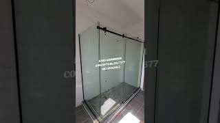 10mm glass tempered Sliding shower glass [upl. by Shiverick]