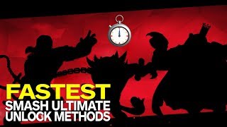 Super Smash Bros Ultimate How to Unlock Every Character Fastest Method [upl. by Aitret]