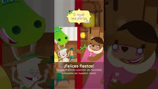 Canción de Navidad quotTe regalo una sonrisaquot shorts infantil cancionesinfantiles [upl. by Aloibaf]