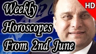 Weekly Horoscope From 2nd June 2014 In English  Prakash Astrologer [upl. by Akyssej]