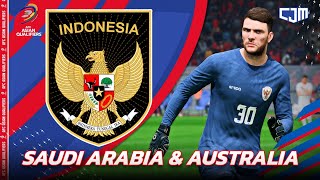 World Cup 2026 Qualifiers Round 3  Indonesia Lawan Saudi Arabia amp Australia [upl. by Eelir761]