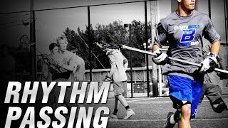 KBT Lacrosse Rhythm Passing Drill  Lacrosse Passing Drills [upl. by Blasius]