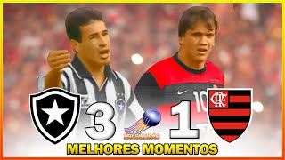 BOTAFOGO 3 X 1 FLAMENGO ● MELHORES MOMENTOS ● COPA JOÃO HAVELANGE 2000 ● 15ª RODADA [upl. by Ludlew]