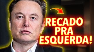 ELON MUSK MANDA RECADO PRA ESQUERDA E TRUMP DEIXA CLARO QUE MUSK SERÁ SEU BRAÇO DIREITO [upl. by Dittman]